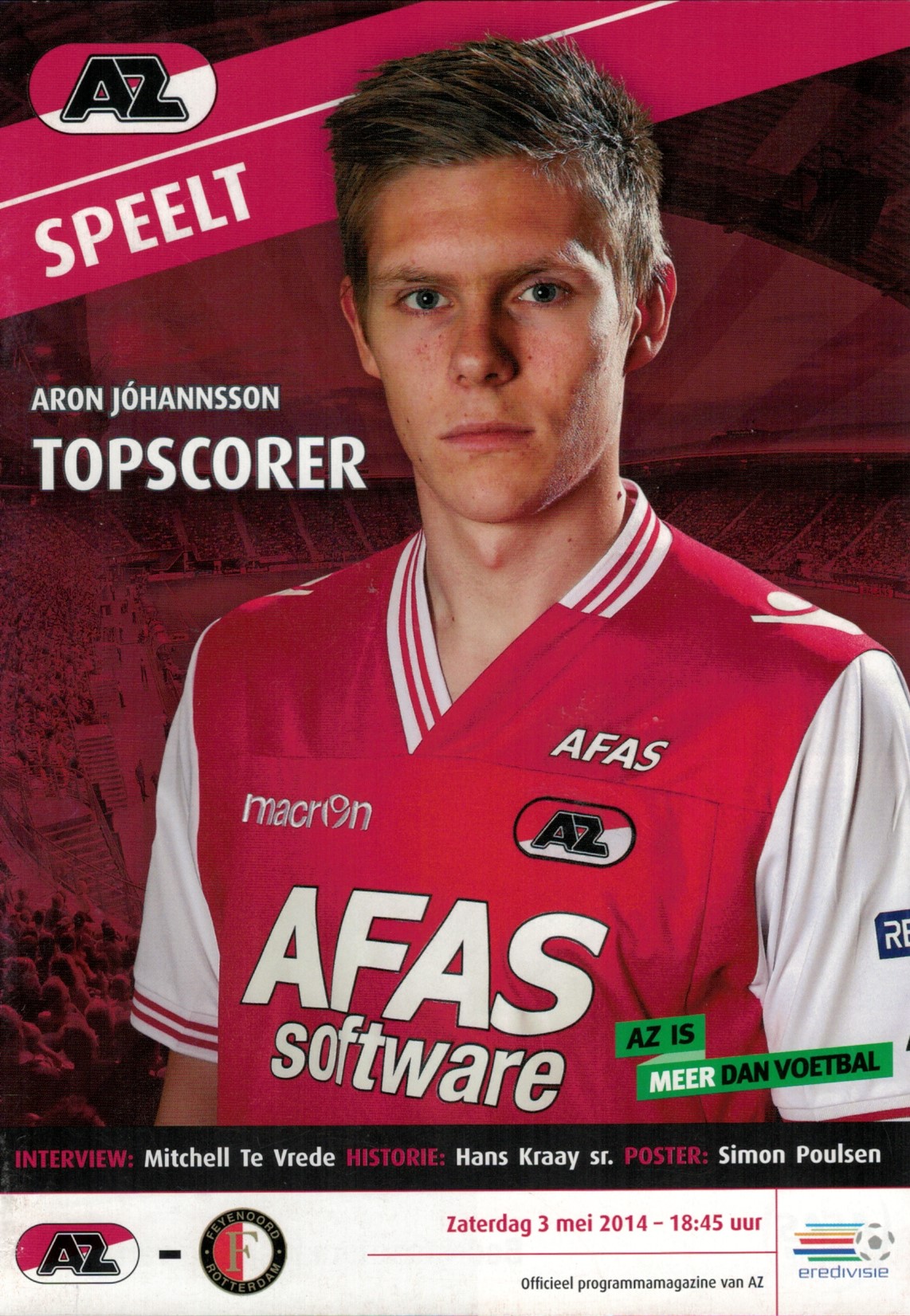AZ Programma 3-mei-2014 feyenoord thuis